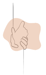 Decoratieve hand Decoratieve hand